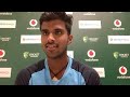 Washington Sundar speaks after 1st day’s play vs Australia