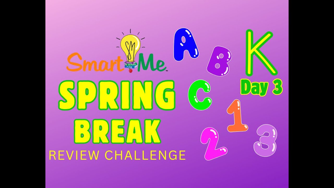 Kindergarten Review! | Take the Spring Break Challenge 