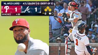 FULL INNING: The Braves had the bases loaded vs. the Phillies with the chance to take the lead! ๐