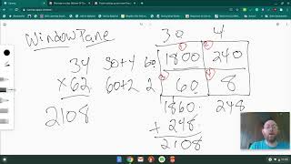 Basic Windowpane Multiplication
