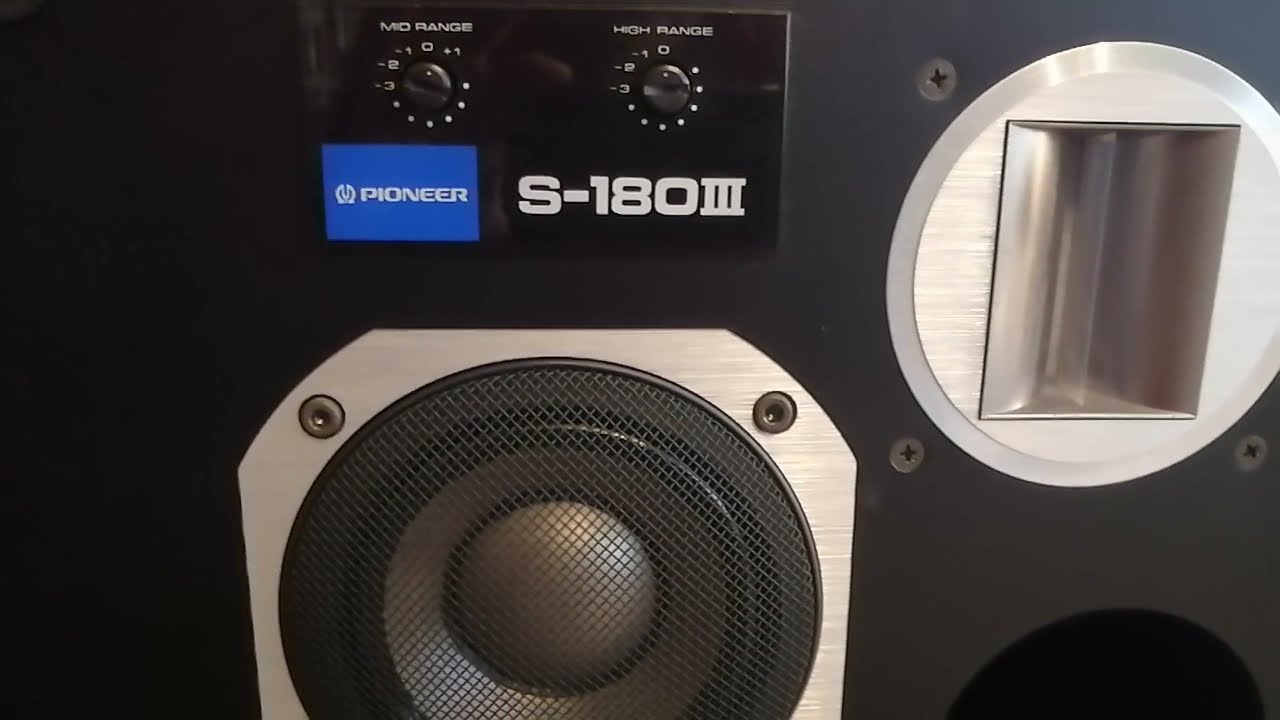 pioneers180iii PIONEER S 180 III обзор акустических колонок - YouTube