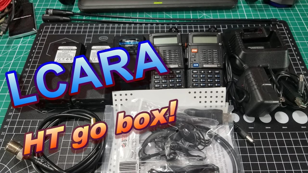 LCARA HAM Radio: Handy Talkie Go-box