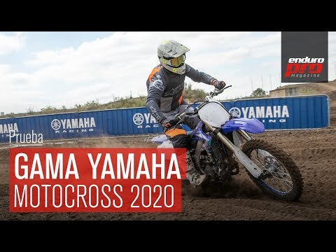 Prueba Gama YAMAHA YZ 2020 de MOTOCROSS con imágenes INCREÍBLES!!!