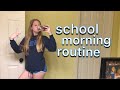 MORNING ROUTINE FOR SCHOOL - freshman