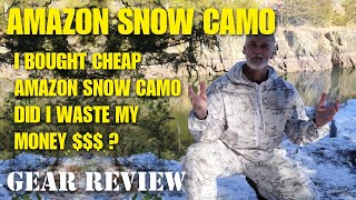 Amazon Snow Camo Suit Review Best Winter Camo For Under 50?