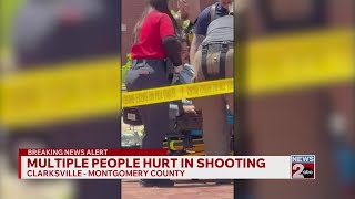 Multiple injured in shooting outside Montgomery County courthouse