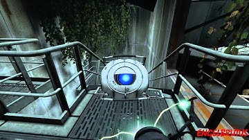Portal 2 Chapter 1 - The Courtesy Call PC Gameplay 2/2