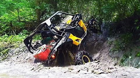 Polaris VS Can-Am Showdown - RZR XP + Maverick + RZR4 + Commander + RZR 800 + Outlander XMR