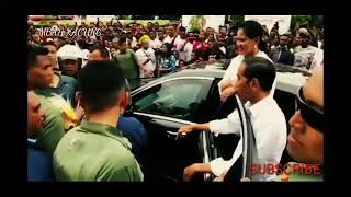 LUAR BIASA!! SAMBUTAN PAK JOKOWI DAN IBU IRIANA DI PAPUA (JOKOWI CINTA PAPUA)