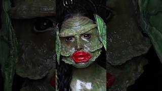 Day 2, The Creature from the Black Lagoon! 🧜🏼‍♀️ #makeup #shortsfeed #halloween #shorts