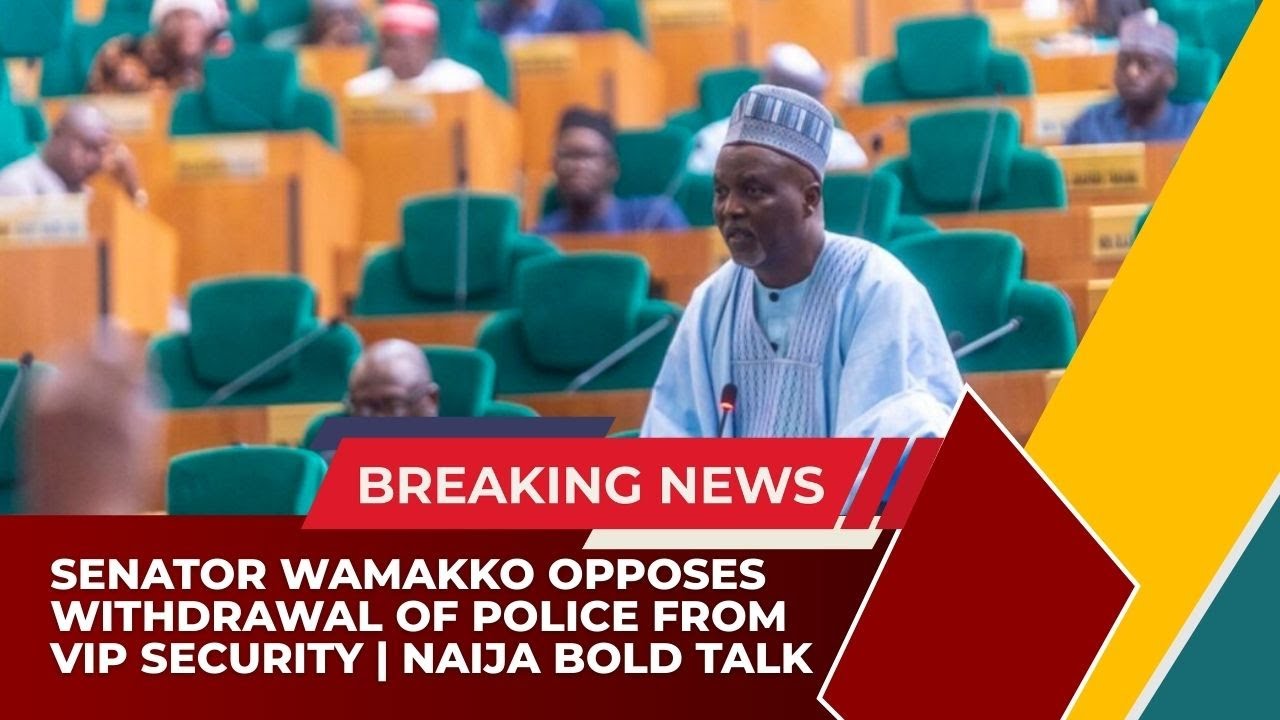 Сенатор Вамакко выступает против вывода полиции из охраны высокопоставленных лиц — мнение нигерий...