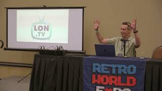 Lon Seidman So You Want To Be A YouTuber Retro World Expo 2022 Panel