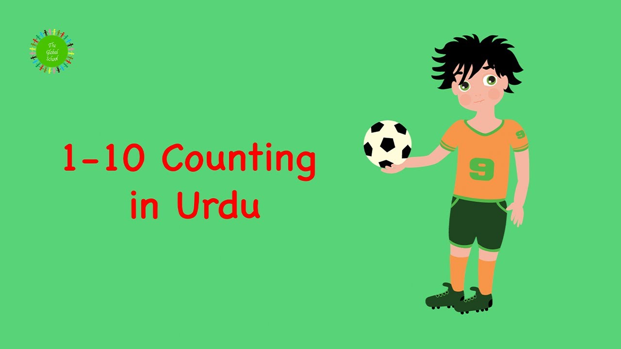 Counting from 1 to 10 in Urdu | Urdu Number Song | Names of Numerals ...
