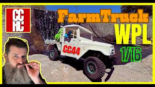 Best 1/16 Budget RC Crawler? WPL FarmTruck RTR – Full Trail Test &amp; Overview CreepyCrawlerRC