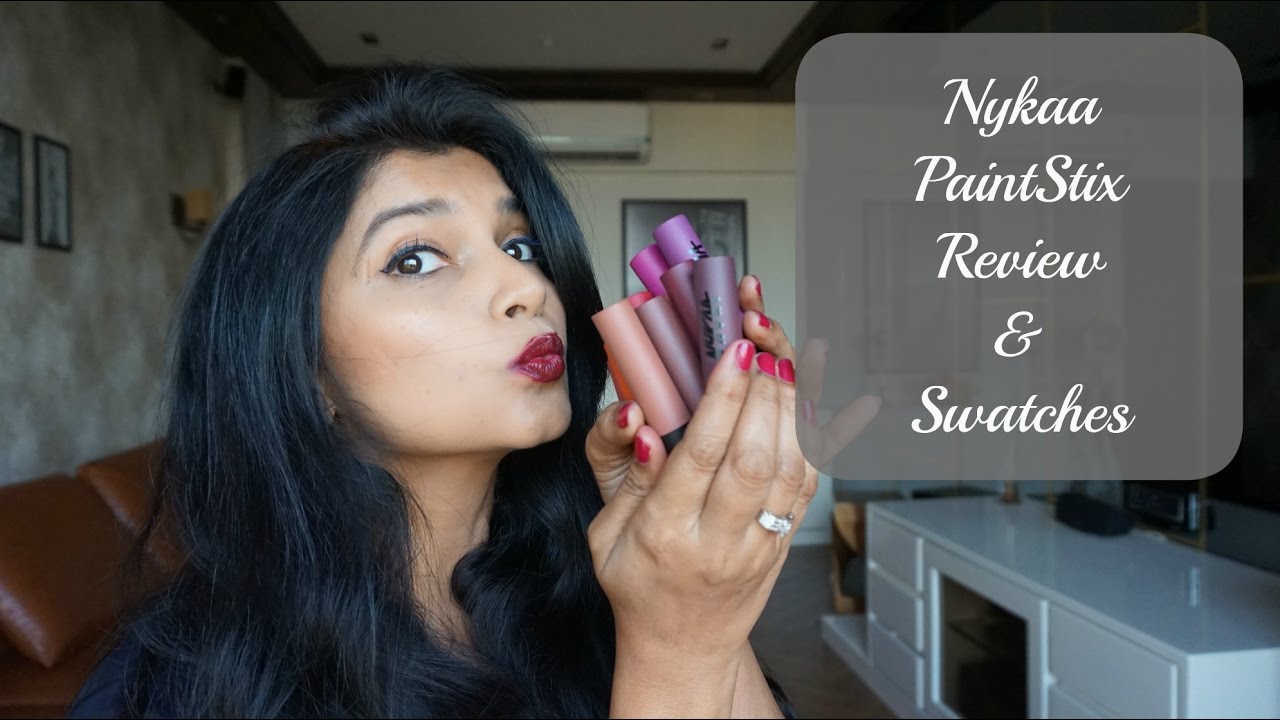 Nykaa Paintstix review & swatches