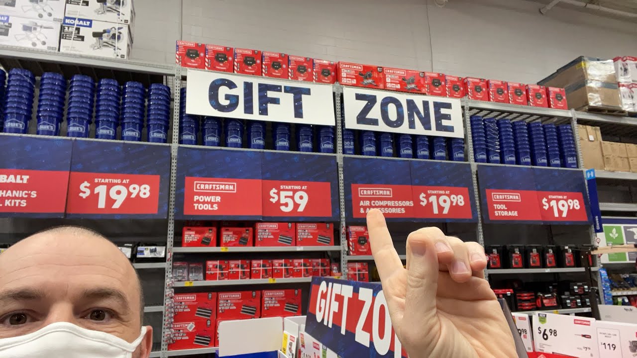 LOWES GIFT ZONE!!! 5 10 & 20 GIFTS! YouTube