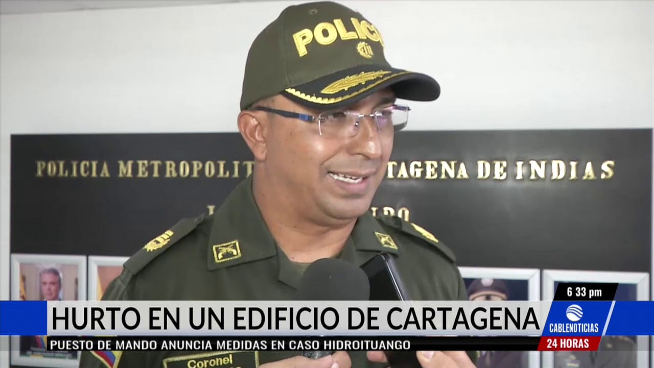 Delincuente se disfrazó de policía para robar un apartamento en Cartagena vivo y85