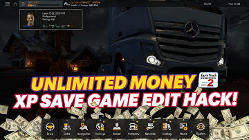 How To Get Unlimited Money & XP in ETS2 / ATS 💰 (Save Game Editing Guide!) #ets2 #ats
