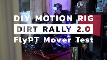 Dirt Rally 2.0 VR on a $500 DIY Motion Platform with Haptic Feedback - 100% immersion!