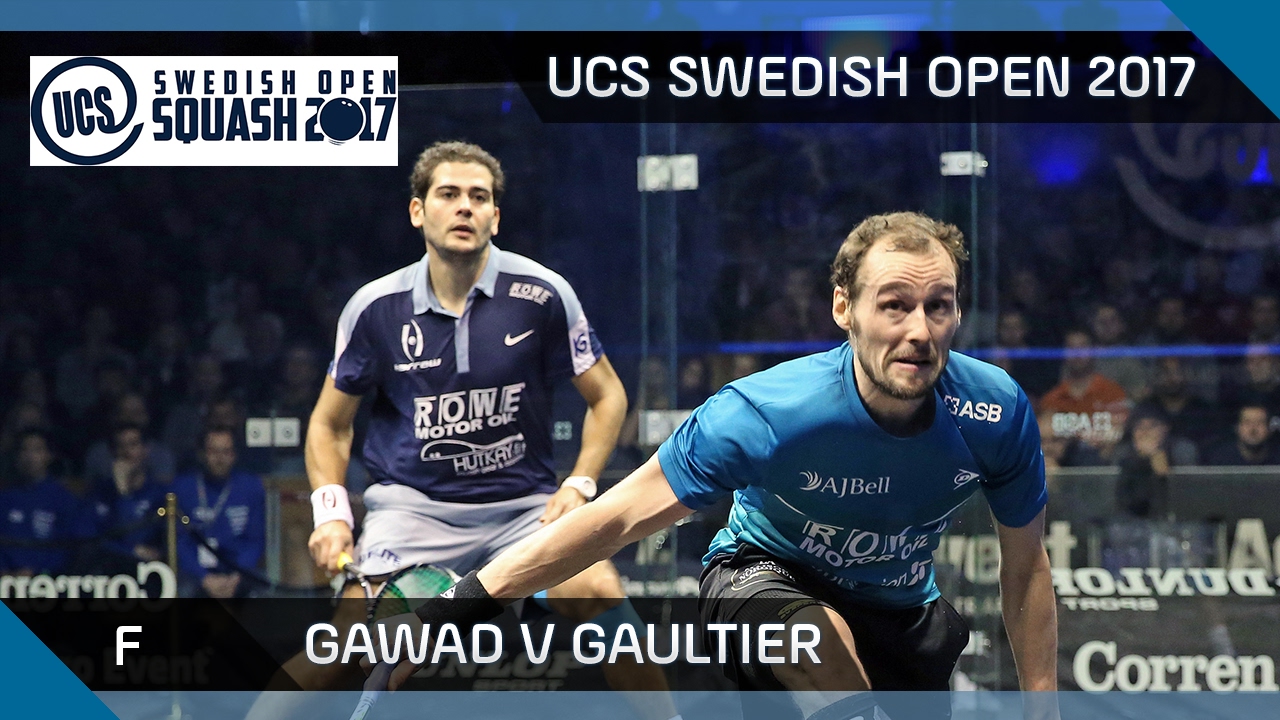 Сквош: Гавад против Готье — лучшие моменты финала UCS Swedish Open 2017
