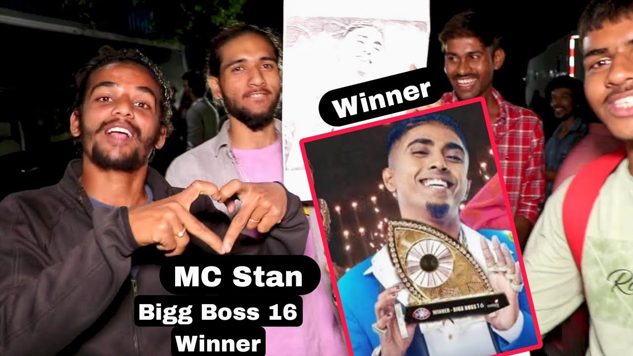 MC Stan, the youngest champion of Bigg Boss-16 - Entertainment