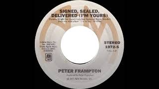 1977 HITS ARCHIVE: Signed, Sealed, Delivered (I’m Yours) - Peter Frampton (stereo 45) Net Worth