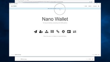 NEM Nano Wallet - Upgrade to v2.1.2