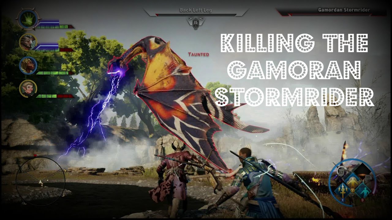 Dragon Age: Inquisition - Dragons' Bane Achievement "Killing the Gamoran Stromrider"