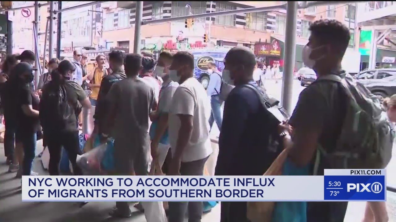 Adams critical of Biden's response to migrant crisis