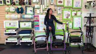 Full GetGo Rolling Walker - Assembly & Features Guide