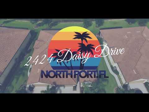 2424 Daisy Dr, North Port, FL home video tour