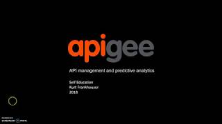 Apigee Self Learning Journey