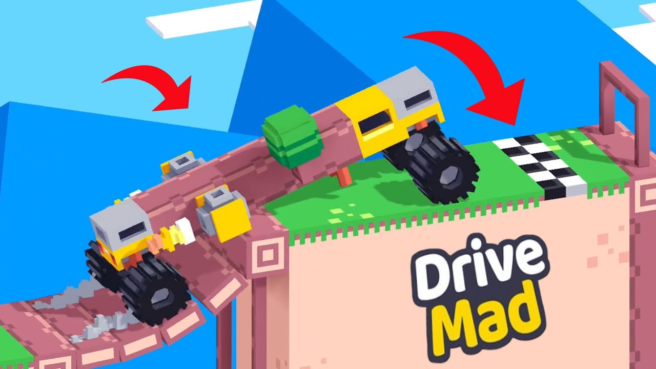 Drive Mad All Crazy Cars Levels Fancade Gameplay Walkthrough Android  EPN 4