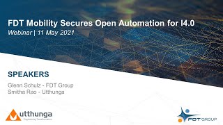 Webinar: FDT Mobility Secures Open Automation for I4 0