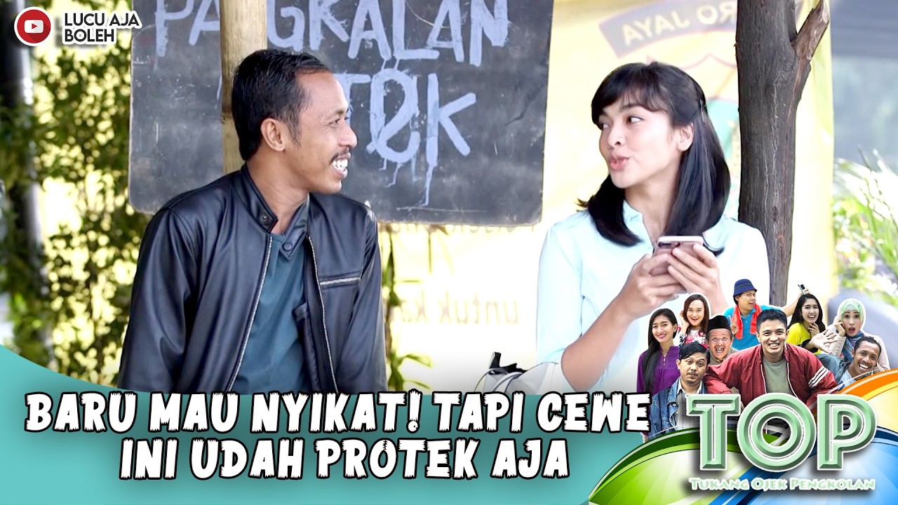 KCAU BANGET! BARU MAU NYIKAT! TAPI CEWE INI UDAH PROTEK AJA | TUKANG OJEK PENGKOLAN 834