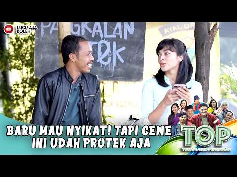 KCAU BANGET! BARU MAU NYIKAT! TAPI CEWE INI UDAH PROTEK AJA | TUKANG OJEK PENGKOLAN 834