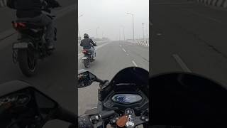 Drag race NS 200 VS 220f pulsar ￼￼￼🔥🔥#ns200 #pulsar220f #2026 #motovlog