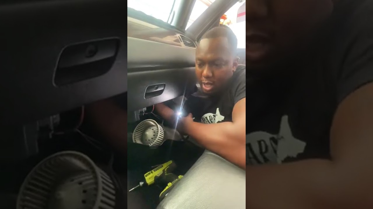 Fixing blower on 07 Silverado