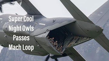 usaf strix super cool passes in the Mach Loop