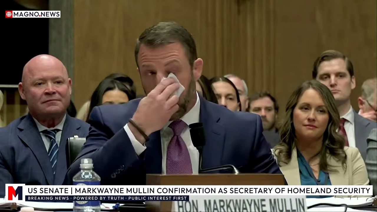 💔 Markwayne Mullin in TEARS over Secret "Trump Miracle" that Cured His ...