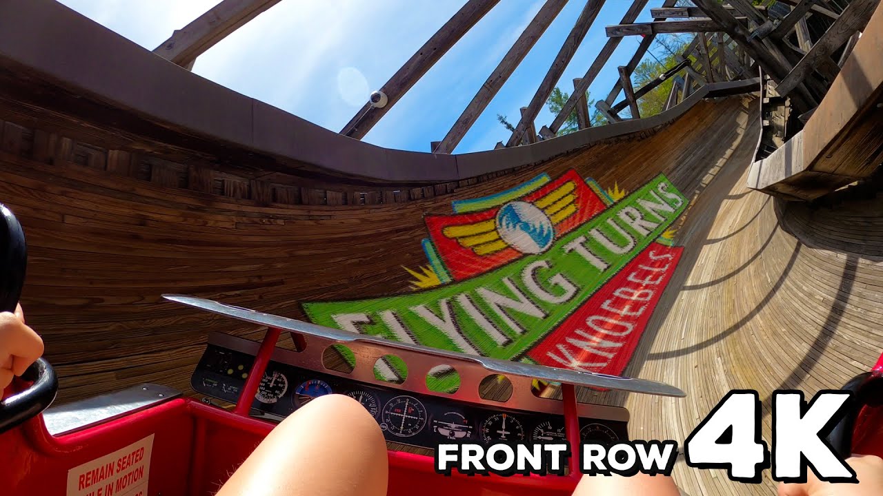 POV: Flying Turns (Front Row) Bobsled Coaster at Knoebels Amusement ...