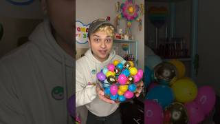 Filling up 400 Easter Eggs! 🥚🍬 #easter #candy #colors