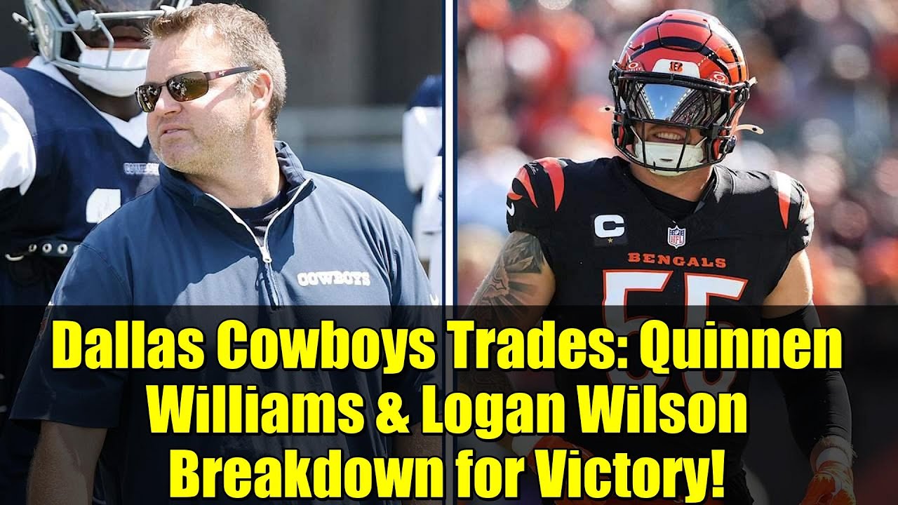 Обмен «Даллас Ковбойз»: Куиннен Уильямс и Логан Уилсон разыгрывают победу!