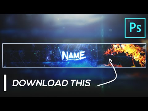 Game  Channel Art Template - Download in PSD