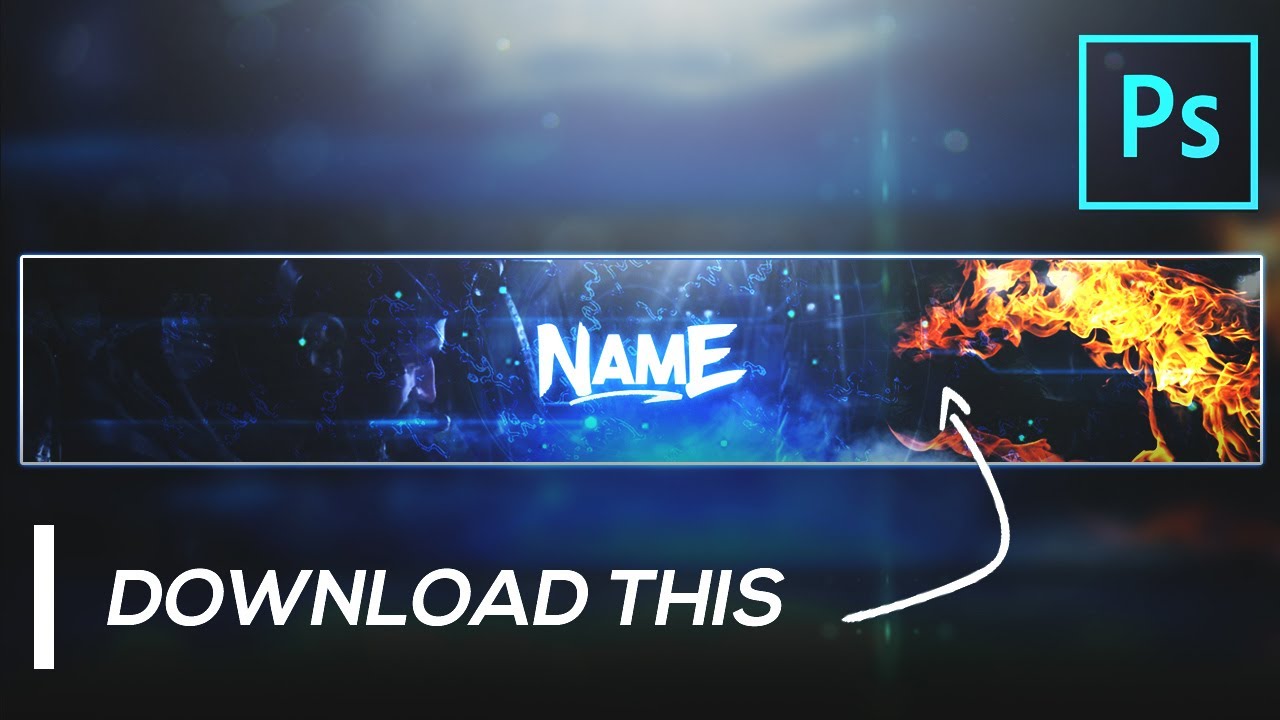 Gaming Banner Template Free Gfx Youtube Channel Art Template Photoshop Velosofy