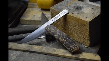 Friction Folding Viking Knife - KnifeMaking