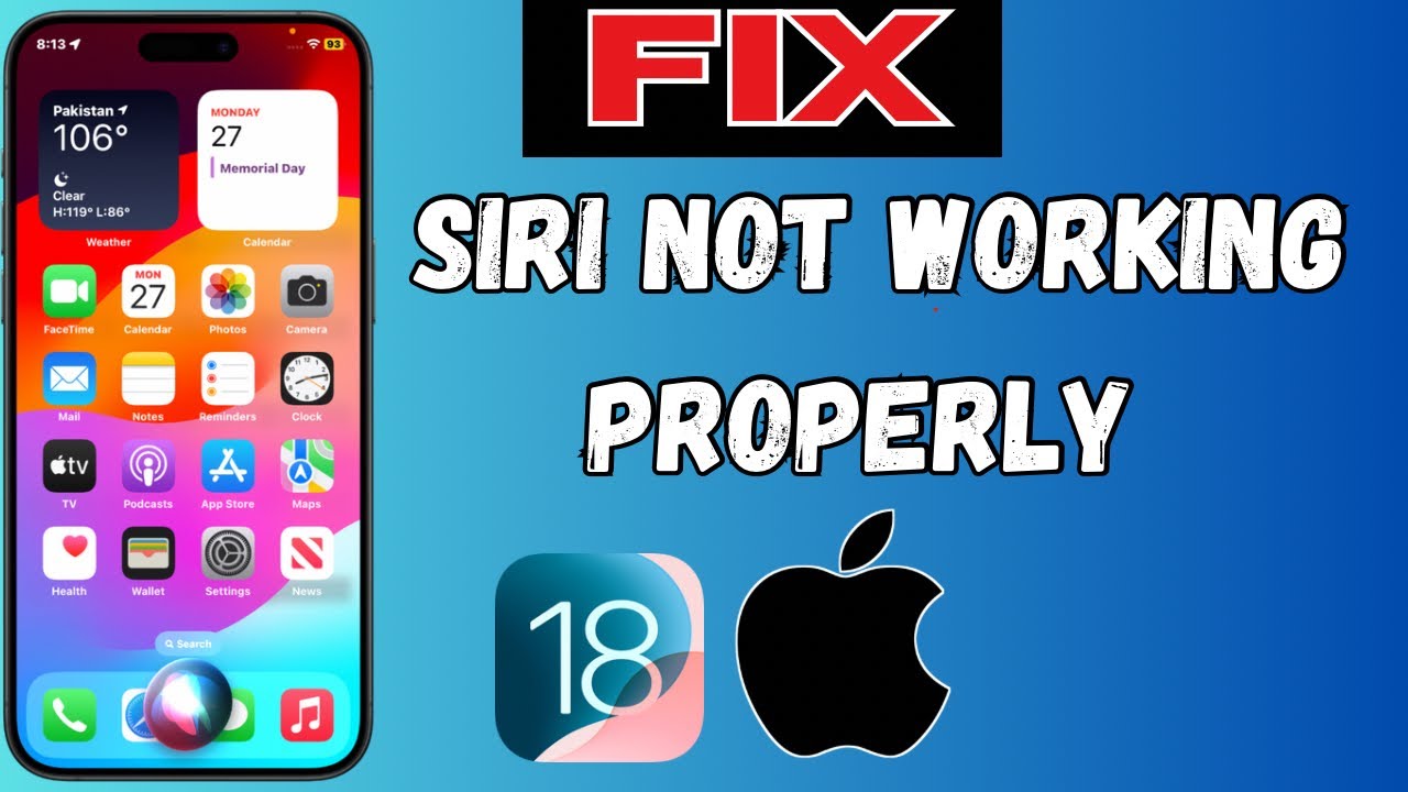 How to Fix Siri is Not Working on iPhone After Update | Fix Siri is Not ...