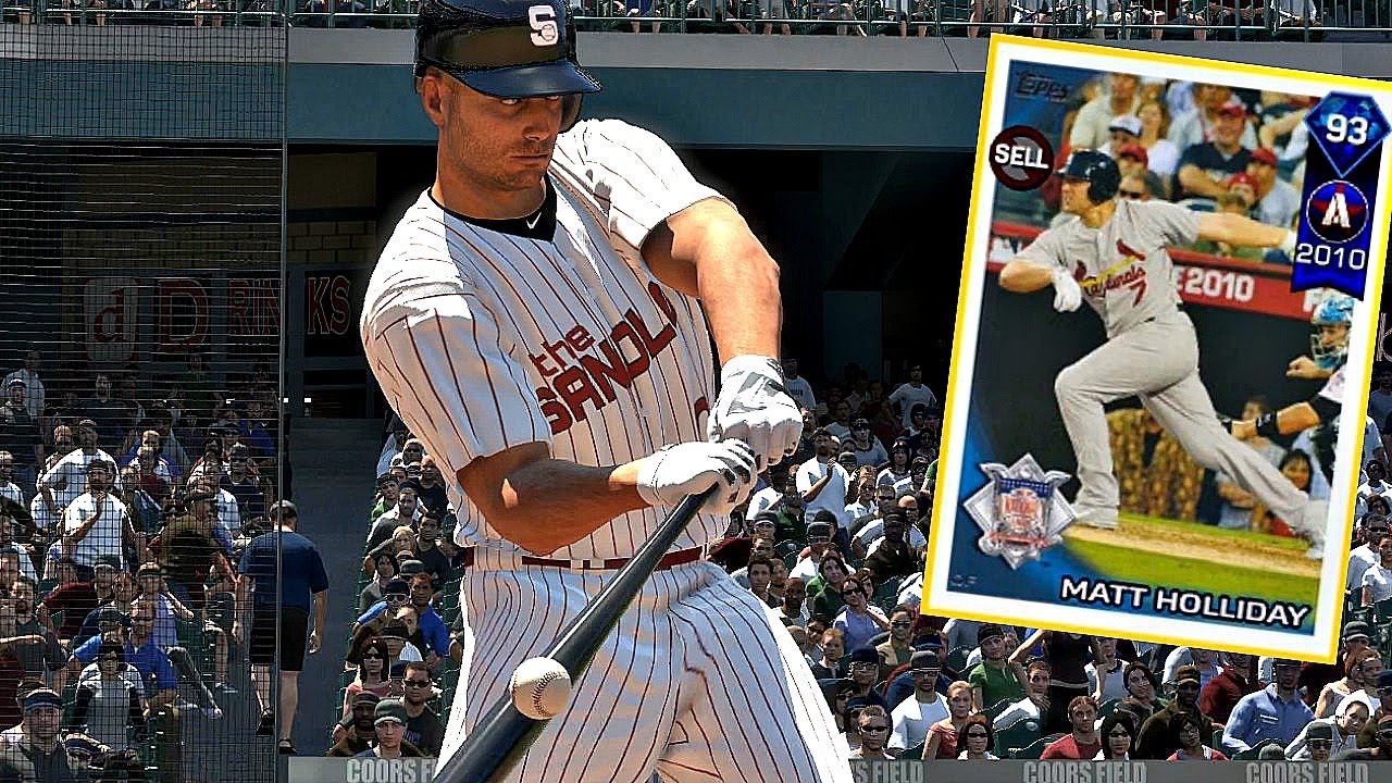 FLASHBACK MATT HOLLIDAY GOES OFF!! MLB The Show 17 Diamond Dynasty