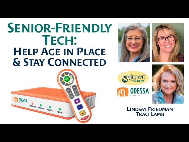 Could Your TV Help With Aging in Place? Senior Technology Explained | Answers for Elders
