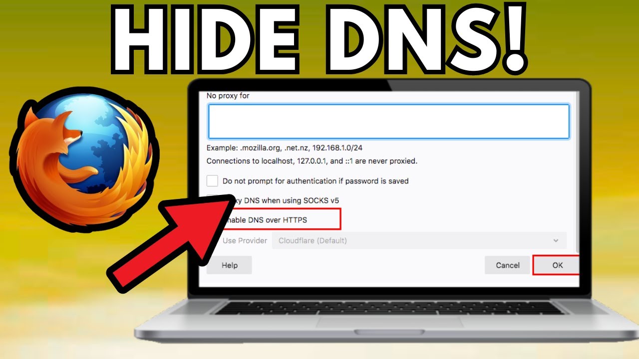 How To Hide DNS On Mozilla Firefox 2024
